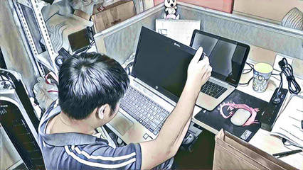 漫畫劇場 年底煥新季，告別老舊電腦的煩惱